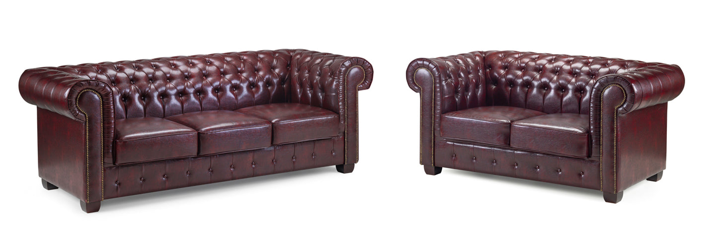 Chesterfield 3+2 Set
