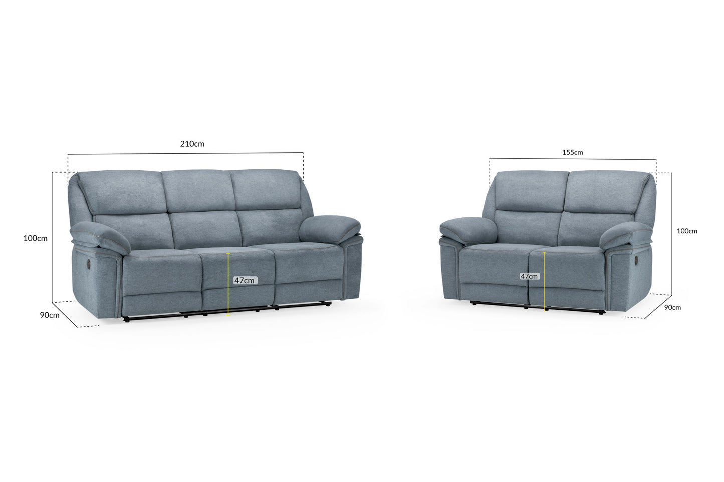 Elio Recliner 3+2 Set