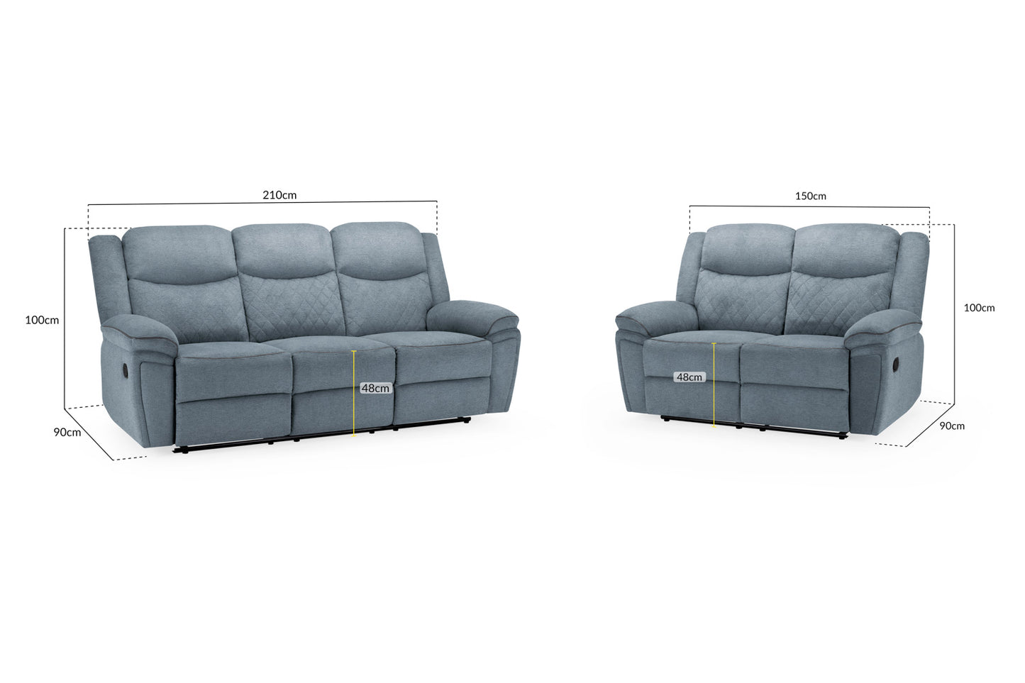Myra Recliner 3+2 Set