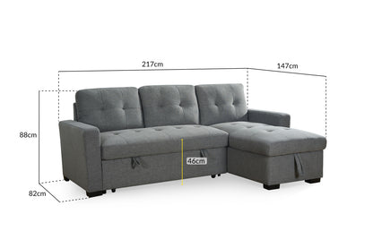 Alder Sofabed Universal Corner