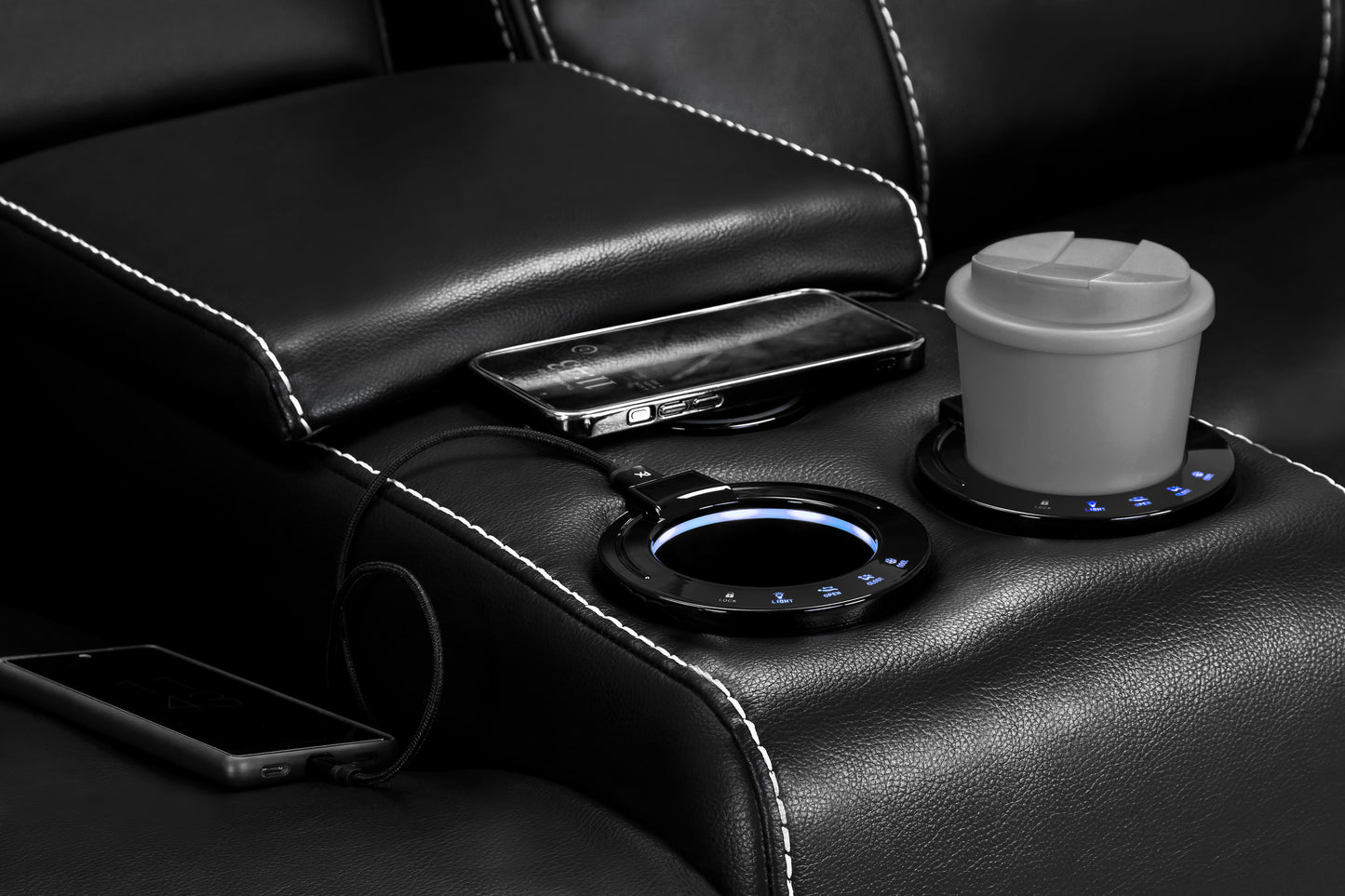 Galaxy Tech Recliner 2 Seater