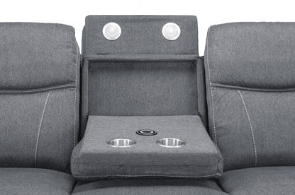 Galaxy Tech Recliner 3 Seater