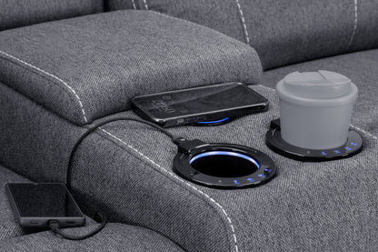 Galaxy Tech Recliner 2 Seater