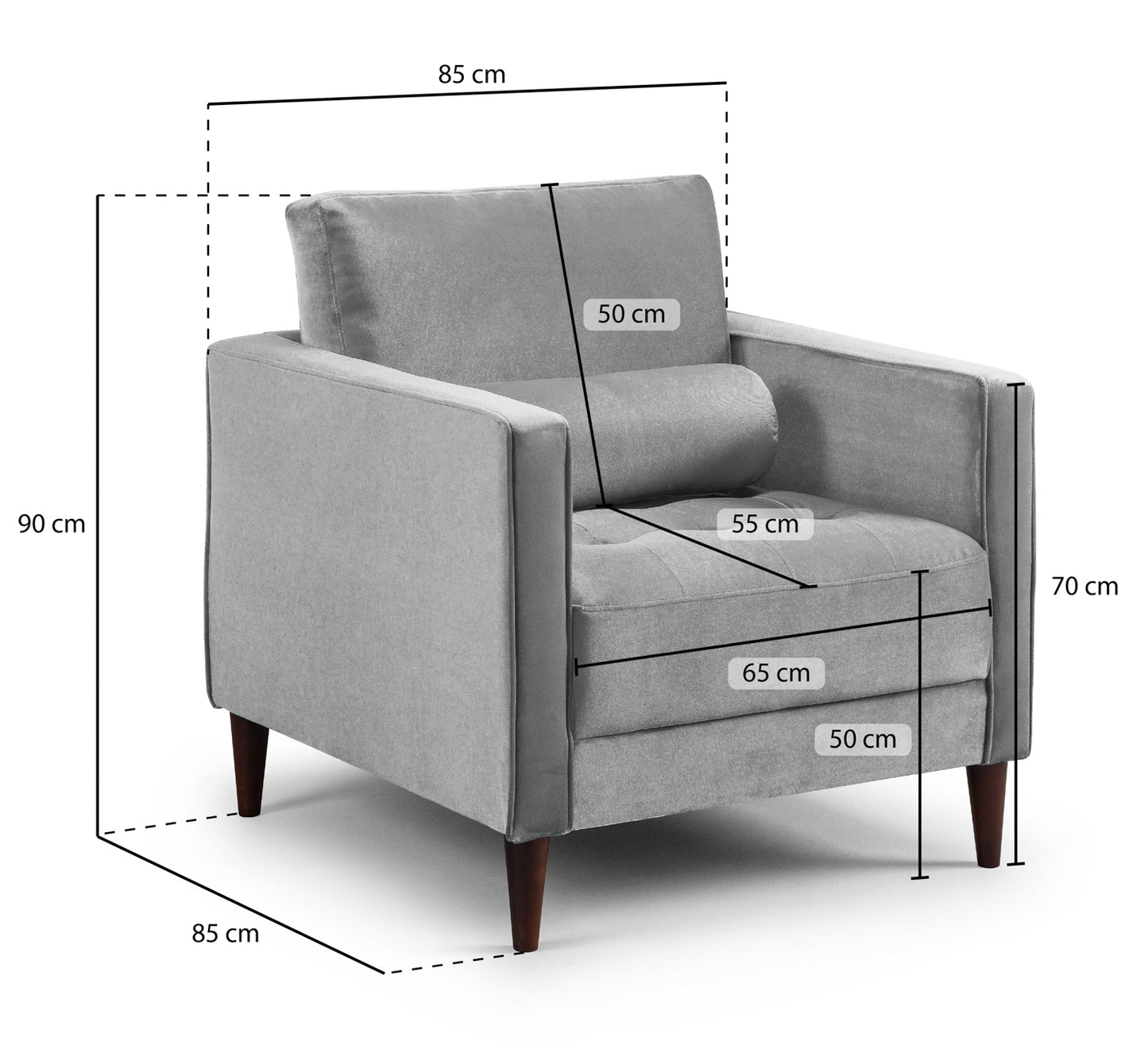 Harper Plush Armchair