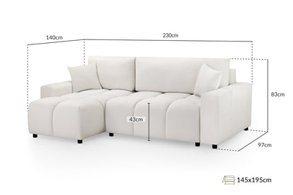 Luki Sofabed Universal Corner