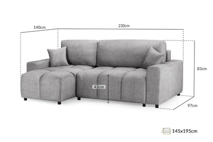 Luki Sofabed Universal Corner