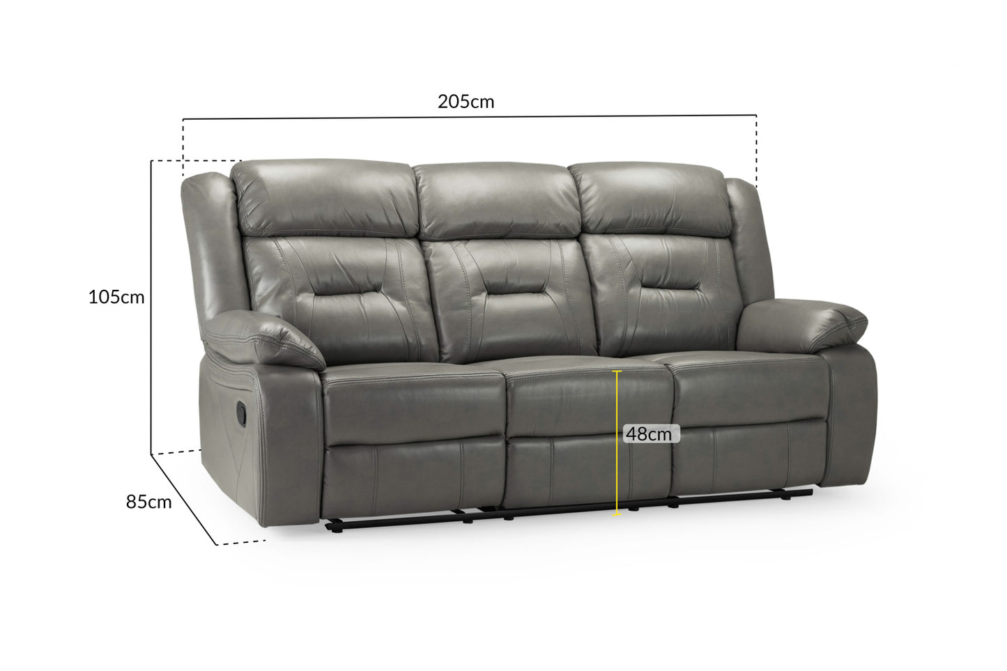 Novie Recliner 3 Seater